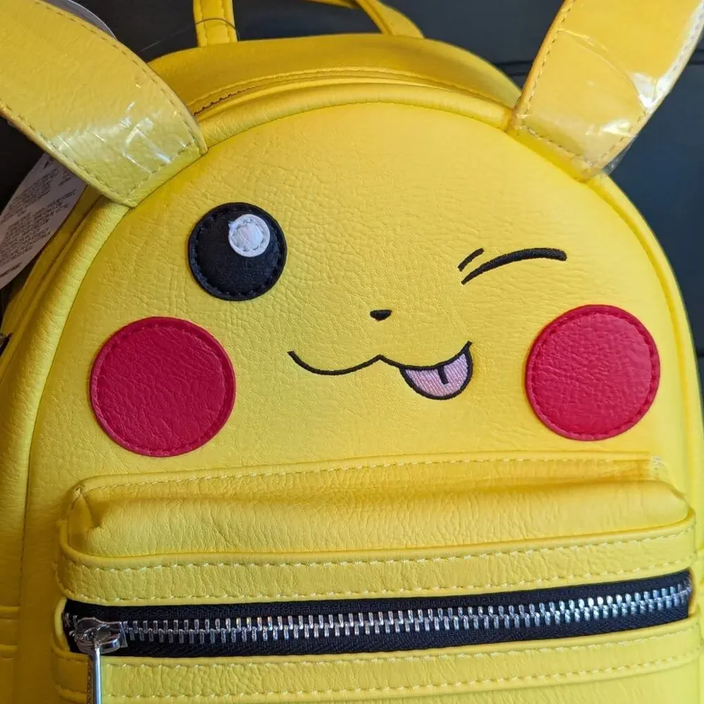 NWT Loungefly Pokemon Pikachu Mini Backpack & ColourPop Lip Mask Set